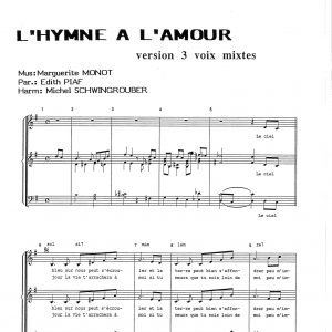 HYMNE A L'AMOUR