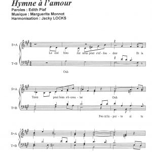 HYMNE A L'AMOUR