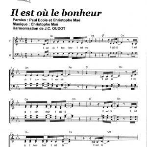 IL EST OU LE BONHEUR