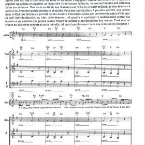 IL ETAIT UNE FEMME - 4 voix + soliste