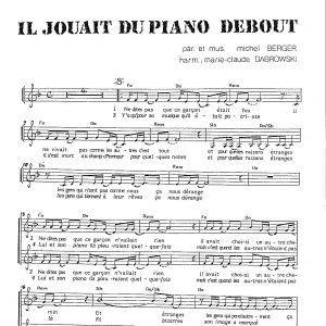 IL JOUAIT DU PIANO DEBOUT