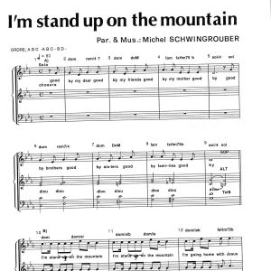 I'M STAND UP ON THE MOUTAIN