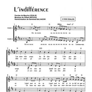 INDIFFERENCE (L')