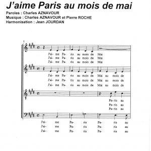 J'AIME PARIS AU MOIS DE MAI
