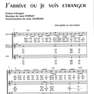 J'ARRIVE OU JE SUIS ETRANGER