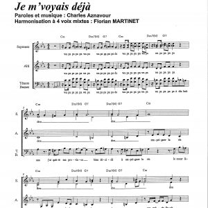 JE M'VOYAIS DEJA