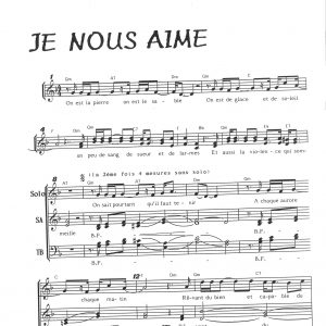 JE NOUS AIME