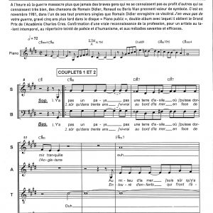 J'EN VEUX PAS DE VOTRE GUERRE