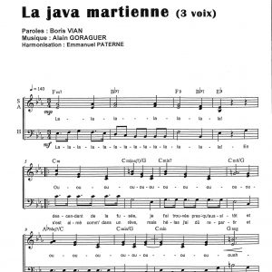 JAVA MARTIENNE (LA)