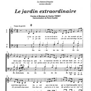 JARDIN EXTRAORDINAIRE (LE)