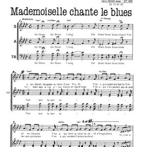 MADEMOISELLE CHANTE LE BLUES