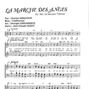 MARCHE DES ANGES (LA)