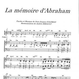 MEMOIRE D'ABRAHAM (LA)