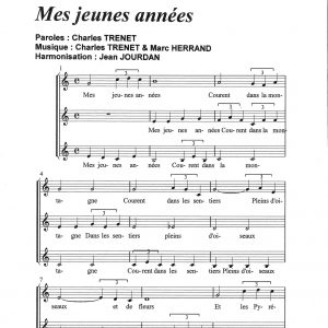 MES JEUNES ANNEES