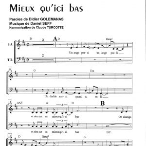 MIEUX QU'ICI BAS