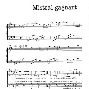 MISTRAL GAGNANT