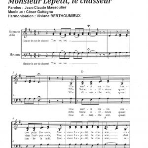 MONSIEUR LEPETIT LE CHASSEUR