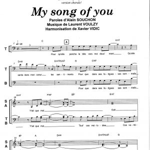 MY SONG OF YOU