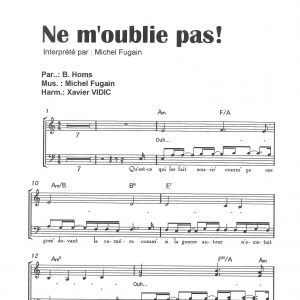 NE M'OUBLIE PAS