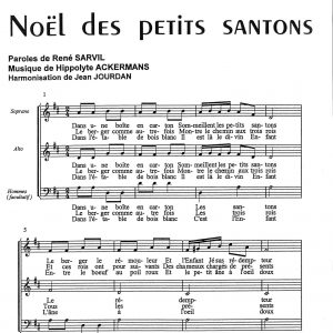 NOEL DES PETITS SANTONS