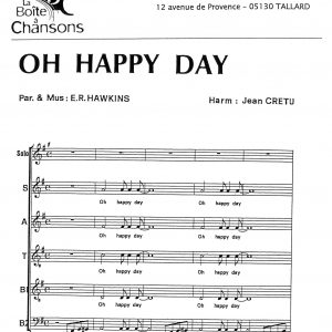 OH HAPPY DAY