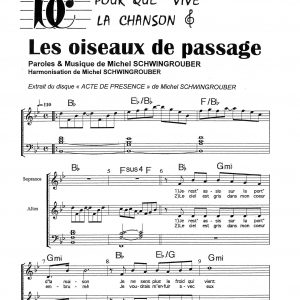 OISEAUX DE PASSAGE (LES)