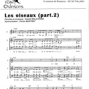 OISEAUX (LES) - Part. 2