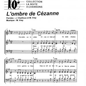 OMBRE DE CEZANNE (L')