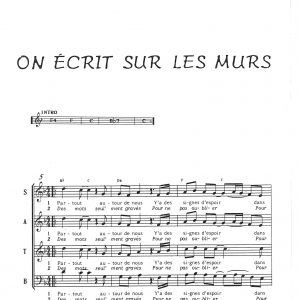 ON ECRIT SUR LES MURS