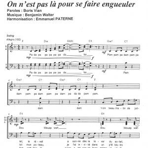 ON N'EST PAS LA POUR SE FAIRE ENGUEULER