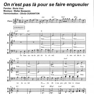 ON N'EST PAS LA POUR SE FAIRE ENGUEULER