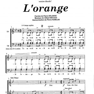 ORANGE (L')