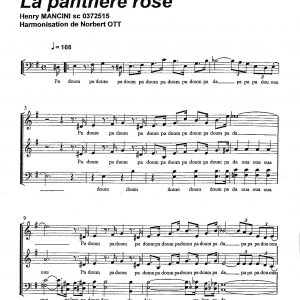 PANTHERE ROSE