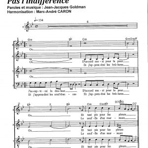 PAS L'INDIFFERENCE