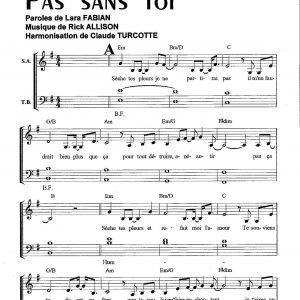 PAS SANS TOI