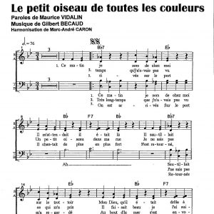 PETIT OISEAU DE TOUTES LES COULEURS (LE)