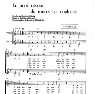 PETIT OISEAU DE TOUTES LES COULEURS (LE)