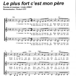 PLUS FORT C'EST MON PERE (LE)