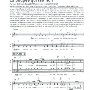 POUPEE QUI FAIT NON (LA)