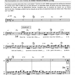 QU'ALLONS NOUS LEUR  LAISSER