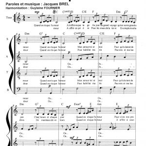 QUAND ON N'A QUE L'AMOUR