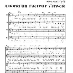 QUAND UN FACTEUR S'ENVOLE