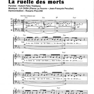 RUELLE DES MORTS (LA)