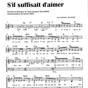 S'IL SUFFISAIT D'AIMER