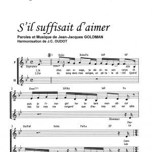 S'IL SUFFISAIT D'AIMER