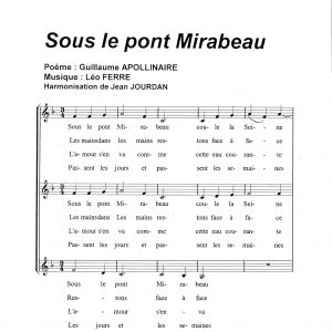 SOUS LE PONT MIRABEAU