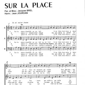 SUR LA PLACE