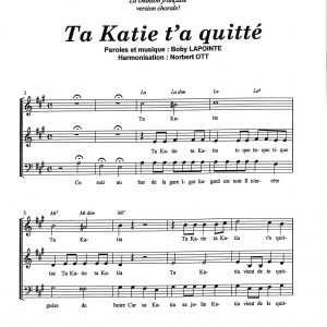 TA KATIE T'AS QUITTE