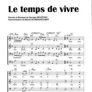TEMPS DE VIVRE (LE)