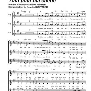 TOUT POUR MA CHERIE